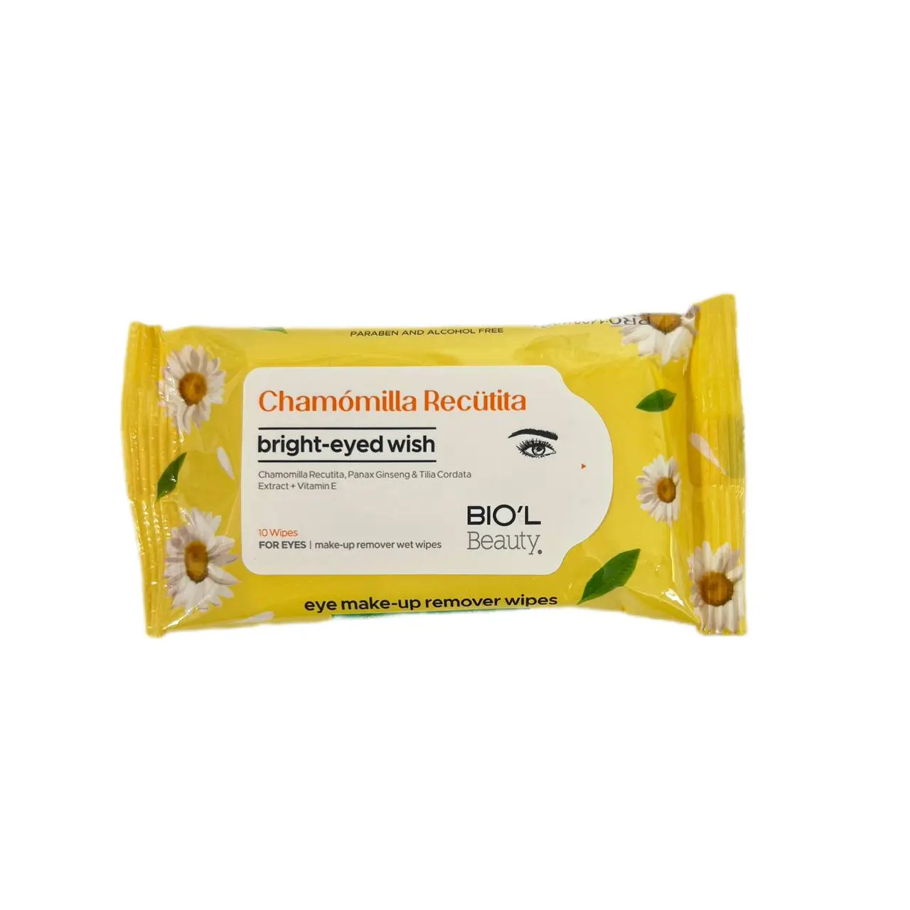 دستمال مرطوب دور چشم بیول